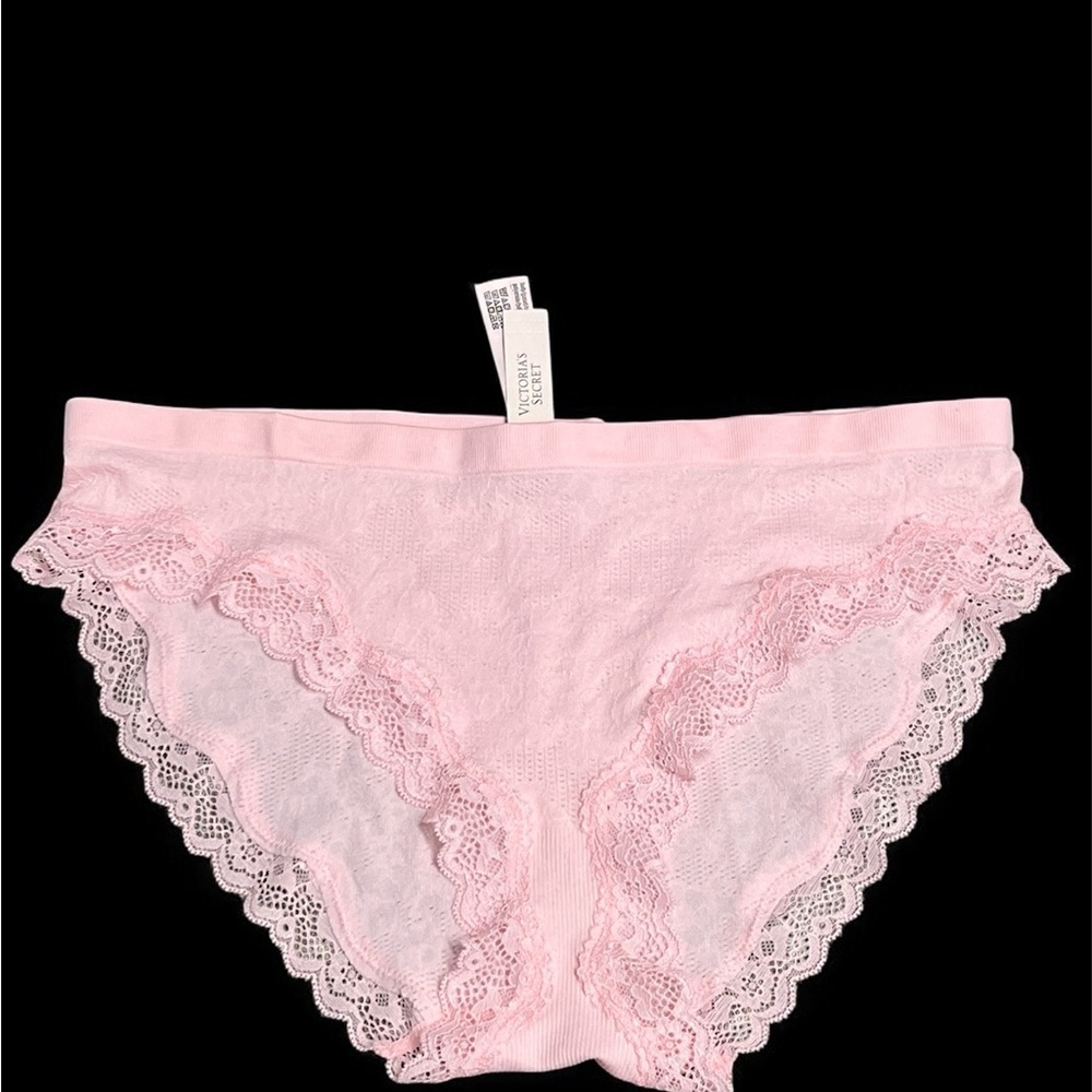 Victoria's Secret Light Pink Lace Panties SIZE XL
